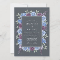 Slate Grey Sublime Winter Wedding