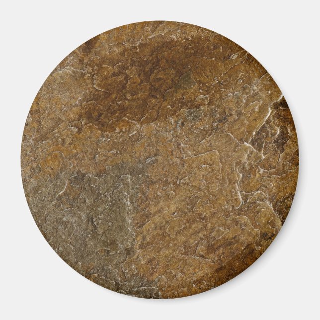 Slate Stone Background - Customised Template Blank Magnet (Front)