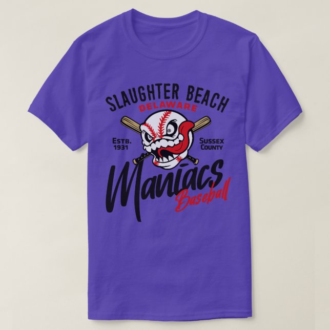 Slaughter Beach Maniacs T-Shirt (Design Front)