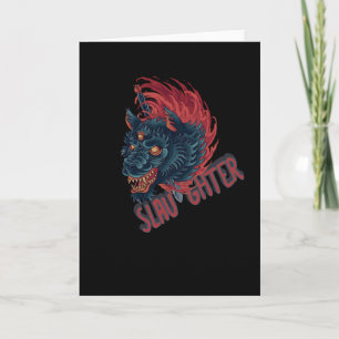 Slaughter Wolf Card