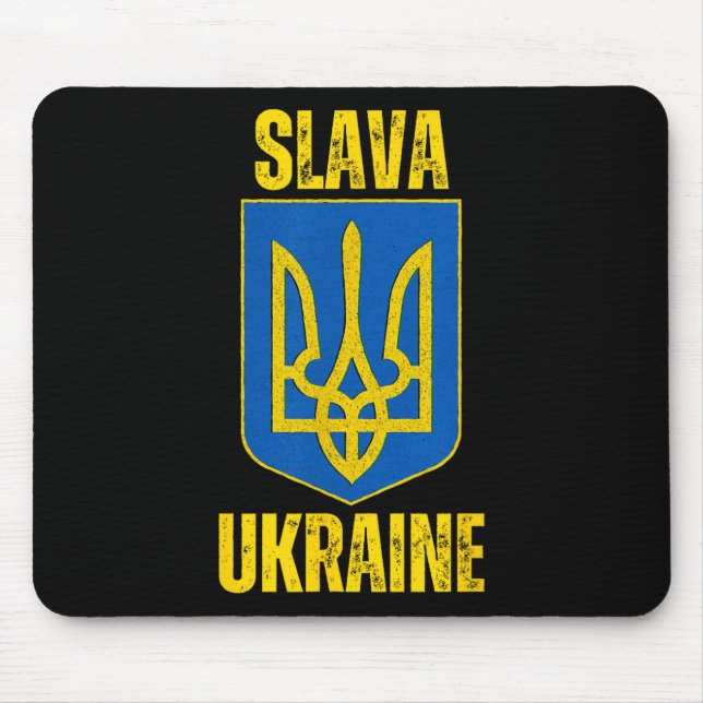 Slava Ukraine 1  Mouse Pad (Front)