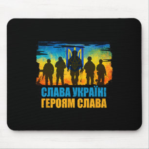 Slava Ukraini Geroyam Slava Glory To Ukraine Glory Mouse Pad