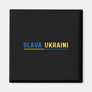 Slava Ukraini Glory To Ukraine 1 Magnet