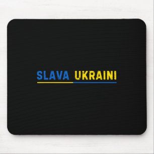 Slava Ukraini Glory To Ukraine 1 Mouse Pad
