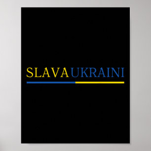 Slava Ukraini Glory To Ukraine 2 Poster