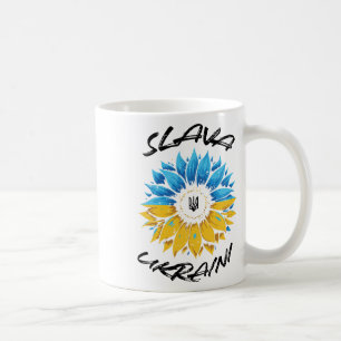 Slava Ukraini Glory Ukraine Sunflower Ukrainian Wo Coffee Mug