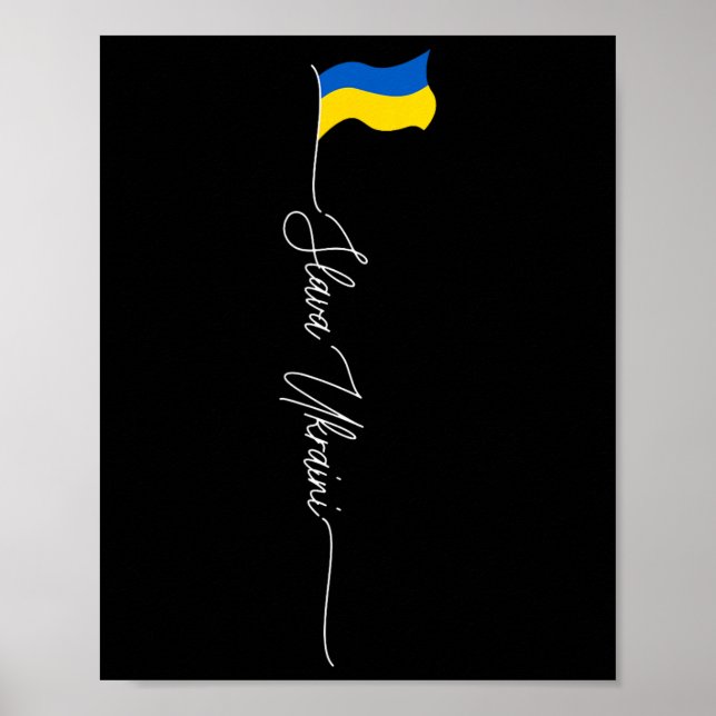 Slava Ukraini  Poster (Front)