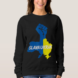 Slava Ukraini Solidarity Sweatshirt