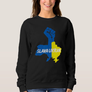 Slava Ukraini Solidarity Sweatshirt