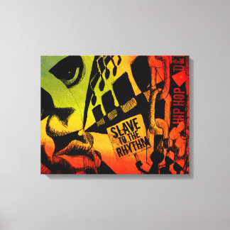 Slave To The Rhythm Wrapped Canvas