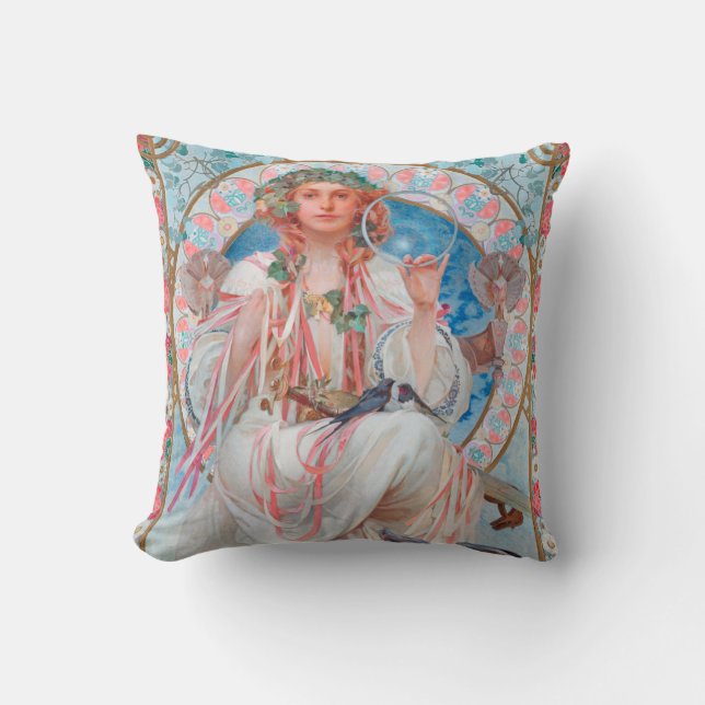 Slavia, Mucha Cushion (Front)