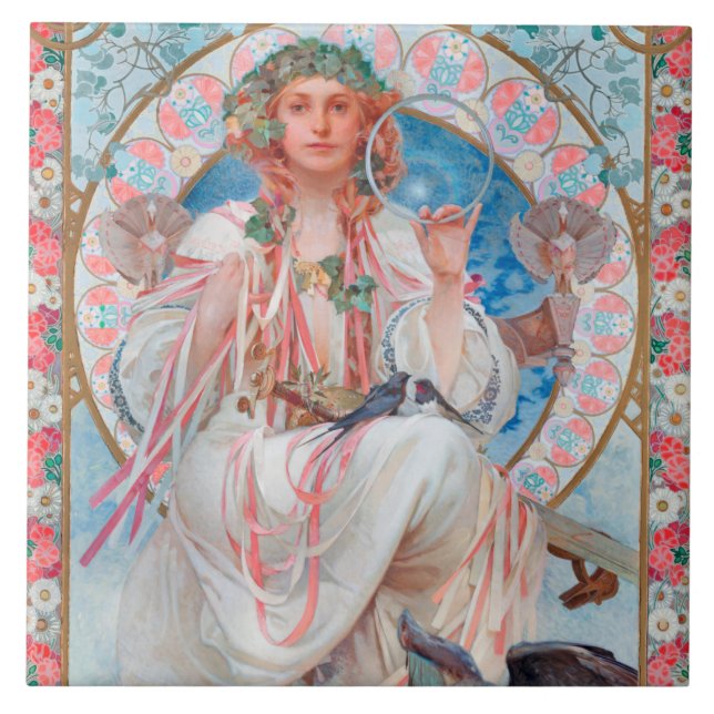 Slavia, Mucha Tile (Front)