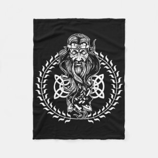 Slavic Celestial Being Craftsmanship Pagan Slavs P Fleece Blanket