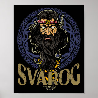 Slavic Celestial Being Craftsmanship Pagan Slavs P Poster