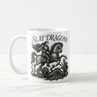 Slay Dragons Coffee Mug