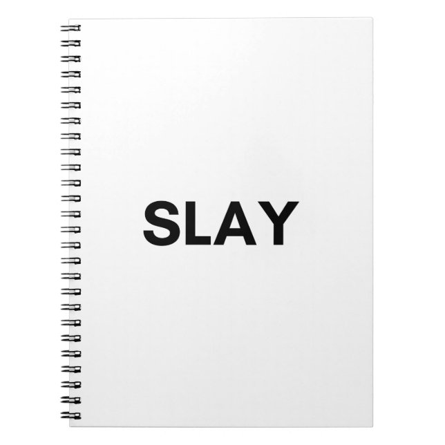 slay notebook (Front)