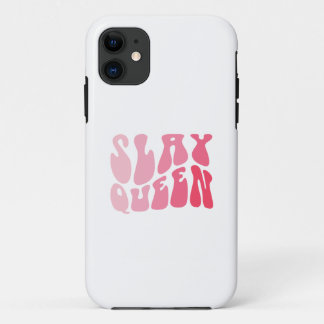 Slay Queen Slang Self Confidence Flawless Funny Case-Mate iPhone Case