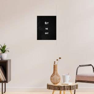 Slay the Day – Bold Motivational Wall Art Poster