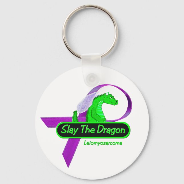 Slay The Dragon Keychain (Front)
