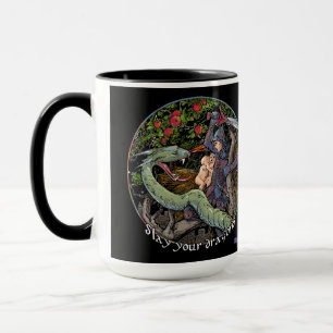 Slay your dragons, Jordan Peterson quotes lessons Mug