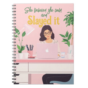 SLAYED IT NOTEBOOK