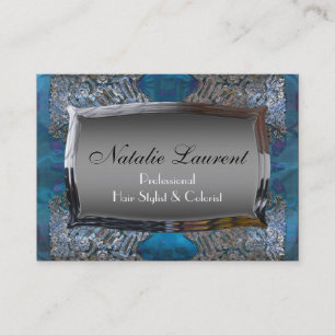 Slayfier Elegance Hairstylist Salon Professional Business Card