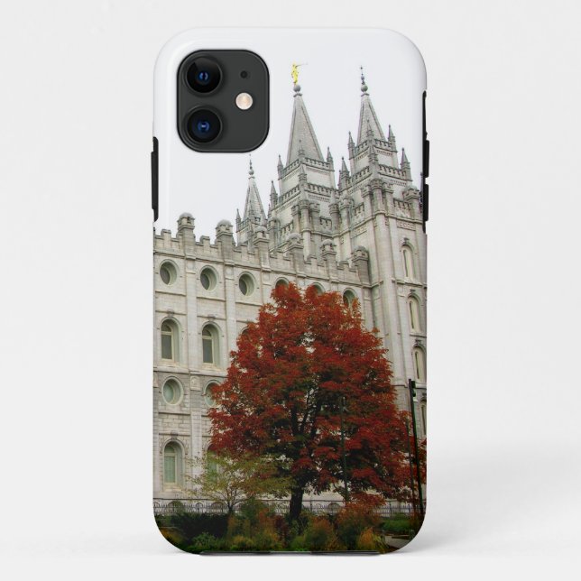 SLC LDS Temple Iphone Case (Back)