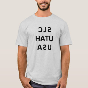 SLC Utah USA™ Mirror Men's T-shirt, various colour T-Shirt