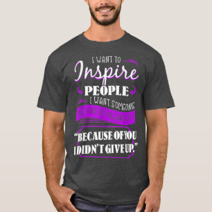SLE Awareness Lupus Butterfly Rash Cure Purple Rib T-Shirt