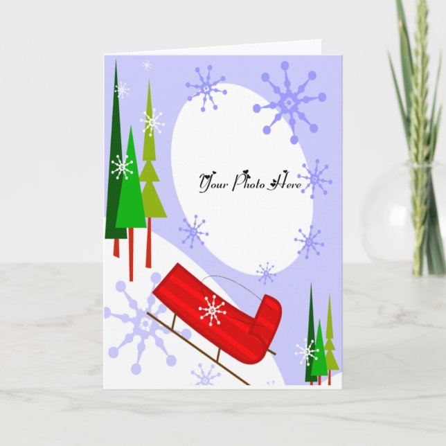 Sled Christmas Template (Front)