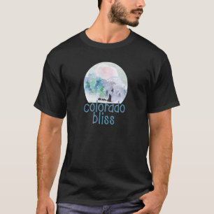 Sled Dog Husky Colorado Dog Sledding Wanderlust Ou T-Shirt