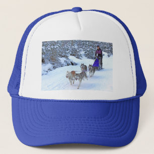 Sled Dog Racing Trucker Hat