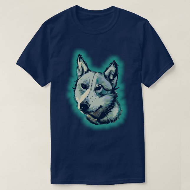 Sled Dog T-Shirt (Design Front)
