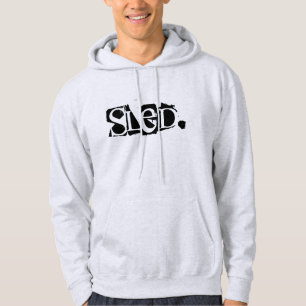 "Sled" Upper Peninsula "the 906" snowmobile hoodie