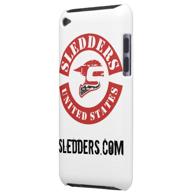 Sledders.com iPod "Colours" Emblem Hard Case (Back Left)