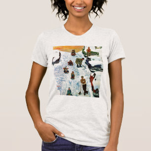 Sledding and Digging Out T-Shirt