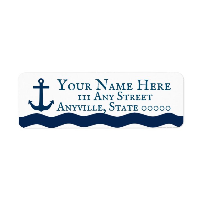 Sleek Anchor Nautical Custom (Front)