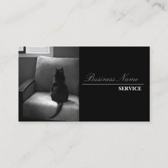 Sleek and Modern Business Card (Front)