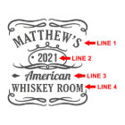 Sleek and Stylish Tennessee Whiskey Flask