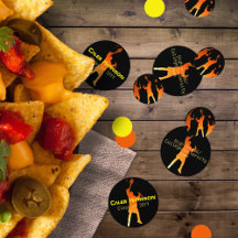 Sleek Black Modern Tech Graduation