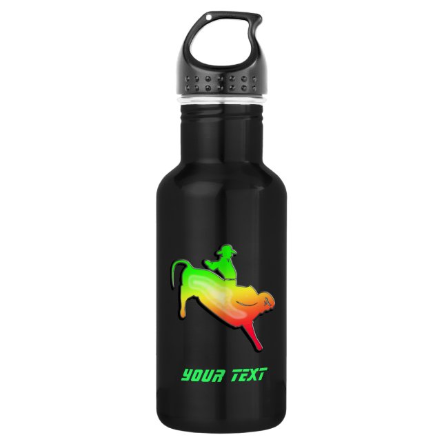 Sleek Bull Rider 532 Ml Water Bottle (Front)