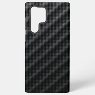 Sleek Carbon Fibre Texture, Modern Industrial Desi Samsung Galaxy Case