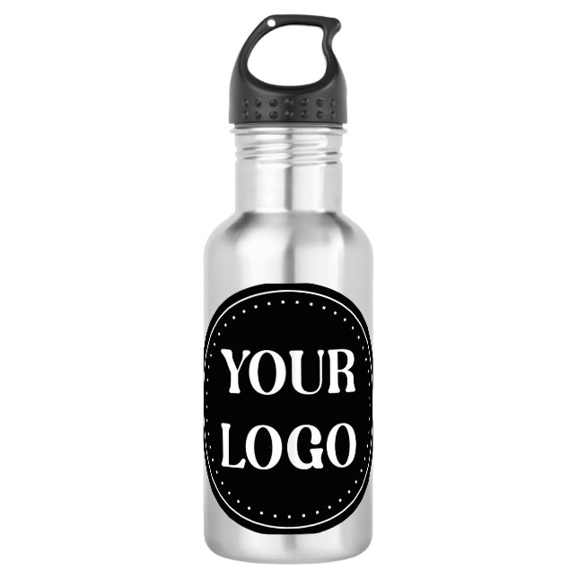 Sleek, contemporary, polished,& customisable 710 ml water bottle (Front)