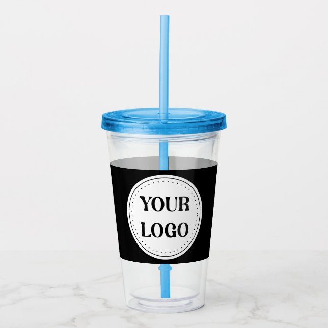  Sleek, contemporary, polished,& customisable. Acrylic Tumbler (Front)