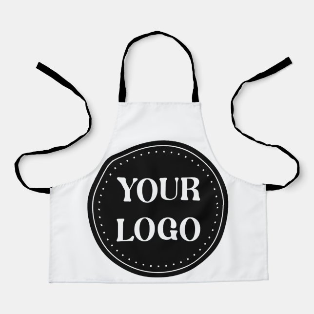 Sleek, contemporary, polished,& customisable apron (Front)