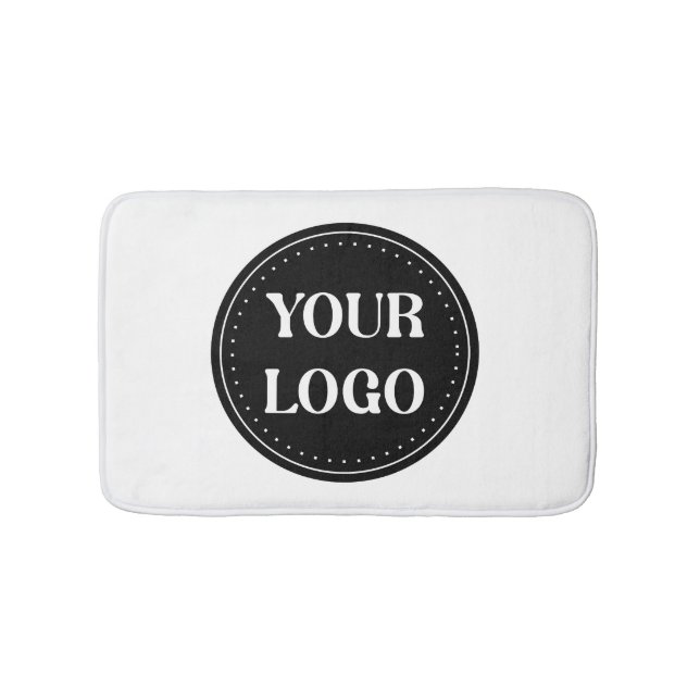 Sleek, contemporary, polished,& customisable bath mat (Front)