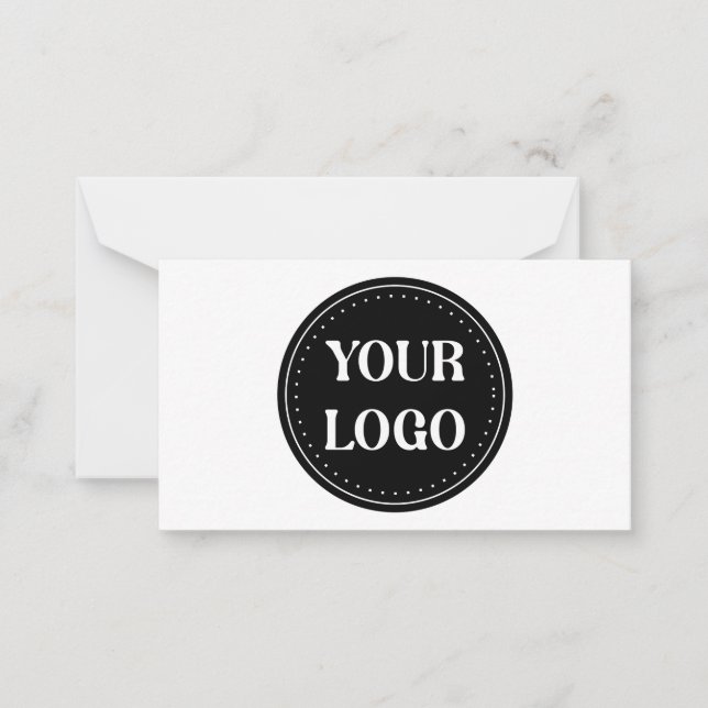 Sleek, contemporary, polished,& customisable card (Front)