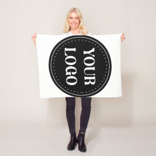 Sleek, contemporary, polished,& customisable fleece blanket