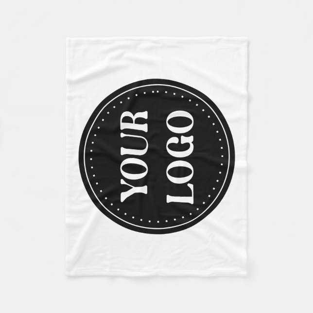 Sleek, contemporary, polished,& customisable fleece blanket (Front)