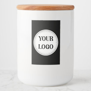 Sleek, contemporary, polished,& customisable. Food Label